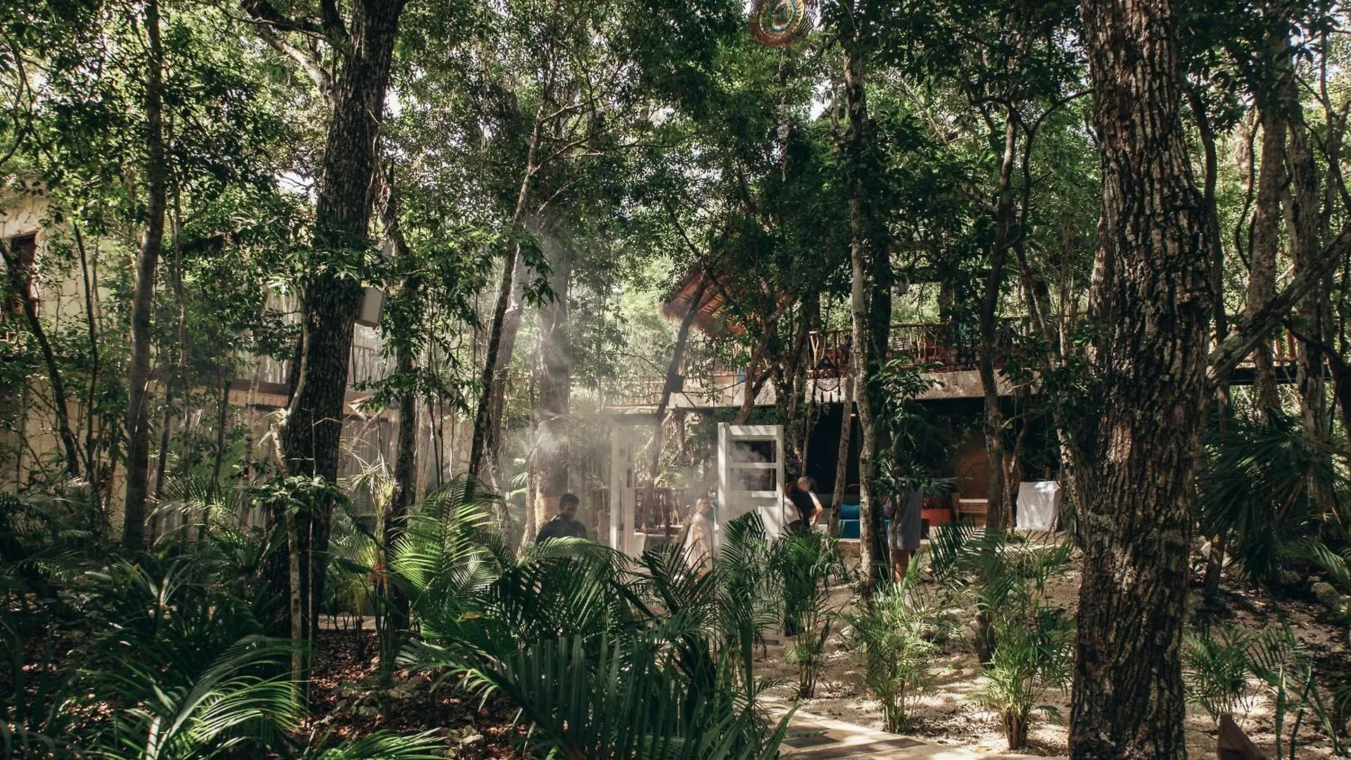 Semesterbostad Tulum Jungle Villa Aire Chemuyil Mexiko